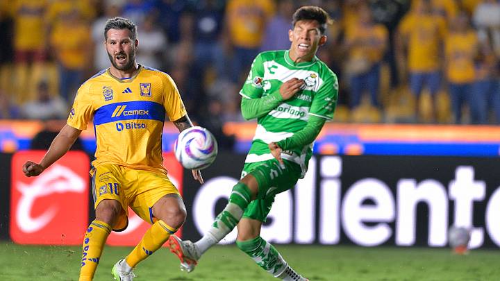 Tigres UANL v Santos Laguna - Torneo Apertura 2023 Liga MX Tigres UANL v Santos Laguna - Torneo Apertura 2023 Liga MX