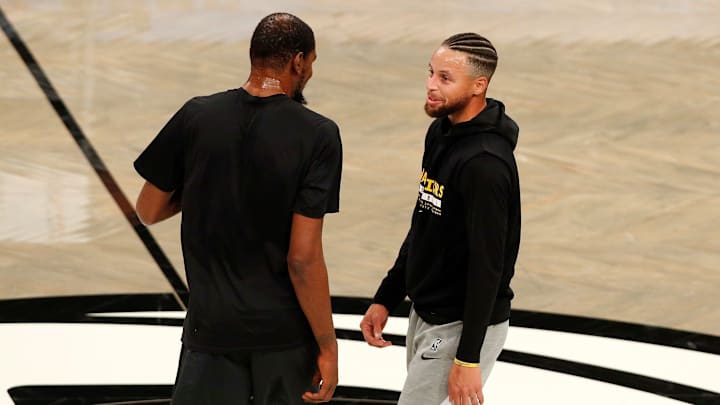 Kevin Durant y Stephen Curry ganaron dos anillos juntos con los Warriors