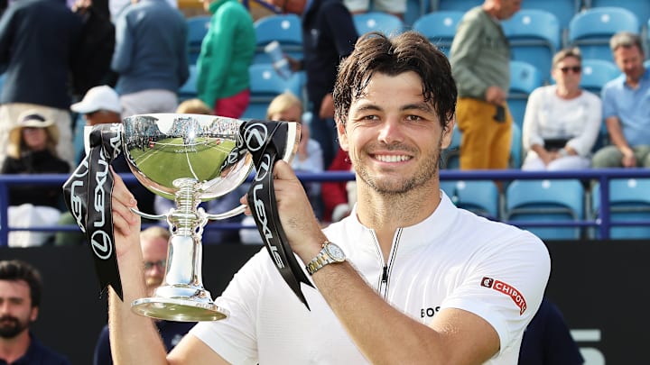 Taylor Fritz defeated Jenson Brooksby in the Eastbourne Open final.