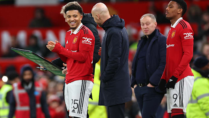 Jadon Sancho feiert sein Comeback