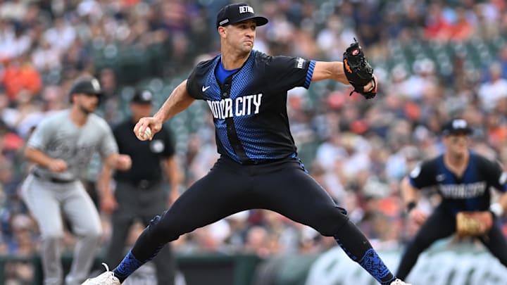 Detroit Tigers starting pitcher Jack Flaherty.
