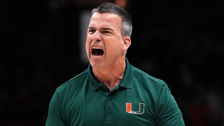Miami Hurricanes head football coach Mario Cristobal