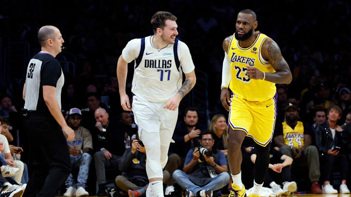 Dallas Mavericks, Luka Doncic, LeBron James