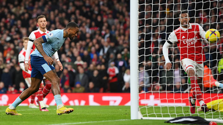 Ivan Toney nodded in from close range to earn Brentford a point against Arsenal on Saturday