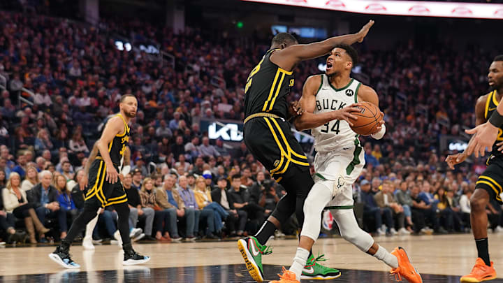 Giannis Antetokounmpo is a theoretical match made in heaven as a running mate for Steph Curry. 