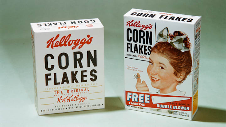 Cereal prizes are few and far between.