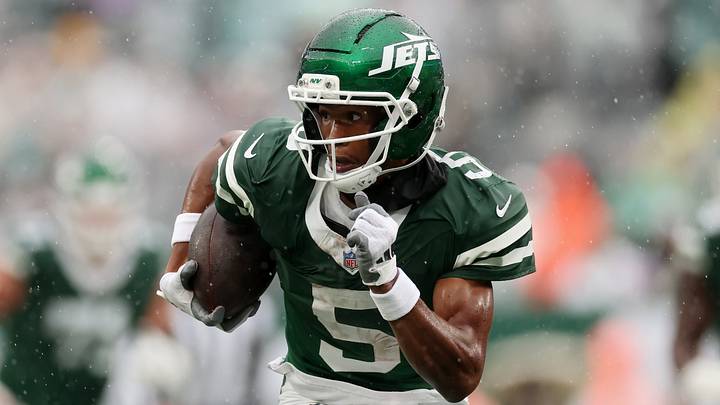 New York Jets receiver Garrett Wilson New York Jets receiver Garrett Wilson