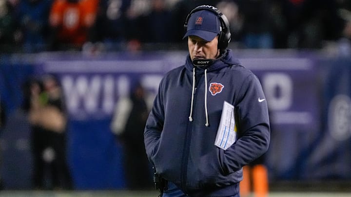 Chicago Bears head coach Ben Johnson
