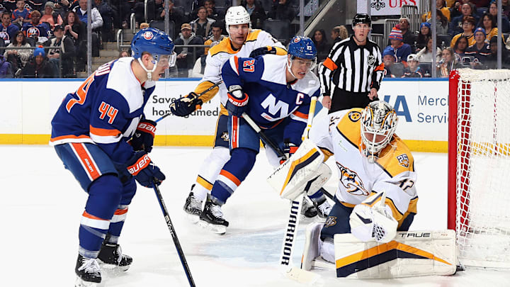 The New York Islanders dropped a 7-6 OT loss after blowing yet another third-period lead on Tuesday night against the Nashville Predators.