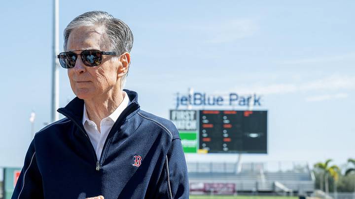 Feb 17, 2025; Lee County, FL, USA; Boston Red Sox owner John W. Henry attends spring training at Jet Blue Park at Fenway South. Photo Credit: Chris Tilley-Imagn Images Feb 17, 2025; Lee County, FL, USA; Boston Red Sox owner John W. Henry attends spring training at Jet Blue Park at Fenway South. Photo Credit: Chris Tilley-Imagn Images