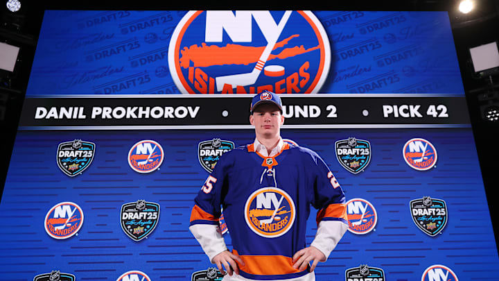 The New York Islanders get a potential steal in the second round of the 2025 NHL Draft with Daniil Prokhorov.
