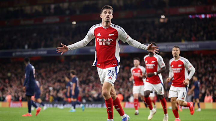 Arsenal FC v Paris Saint-Germain - UEFA Champions League 2024/25 League Phase MD2