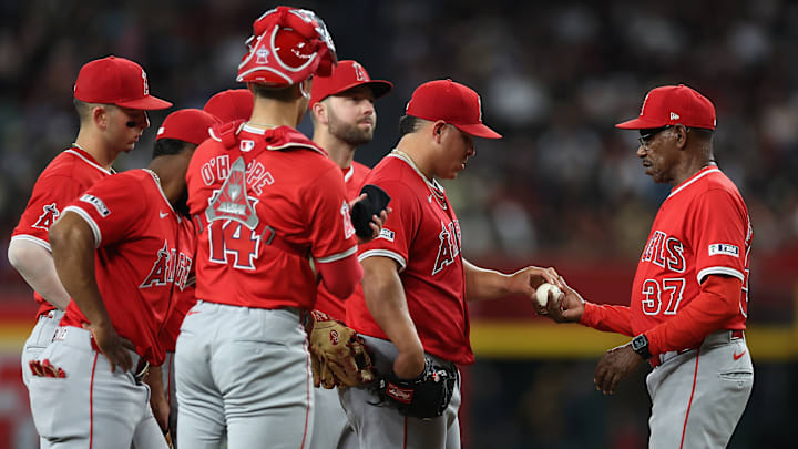 Los Angeles Angels v Arizona Diamondbacks