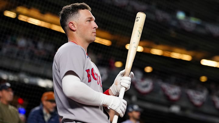 Alex Bregman at Yankee Stadium. Alex Bregman at Yankee Stadium.