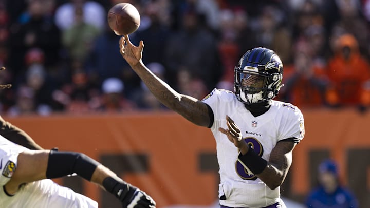 Baltimore Ravens quarterback Lamar Jackson.