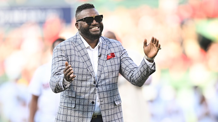David Ortiz es una de las leyendas de los Medias Rojas de Boston