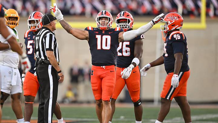 COLLEGE FOOTBALL: OCT 24 Oregon at Illinois COLLEGE FOOTBALL: OCT 24 Oregon at Illinois