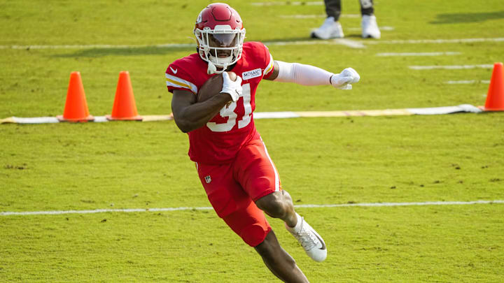 Darrel Williams will be the lead back in Kansas City.