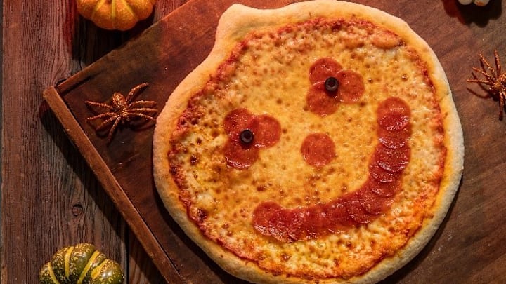 Casey's Jack-O'-Lantern Pizza
