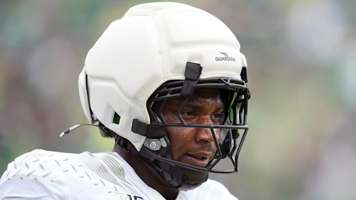 Isaiah World spent the last eight months in the Oregon program getting stronger, working on his fundamentals and technique. 