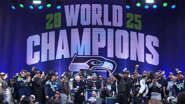 The Seahawks' odds to repeat as Super Bowl champions are set at +1000.