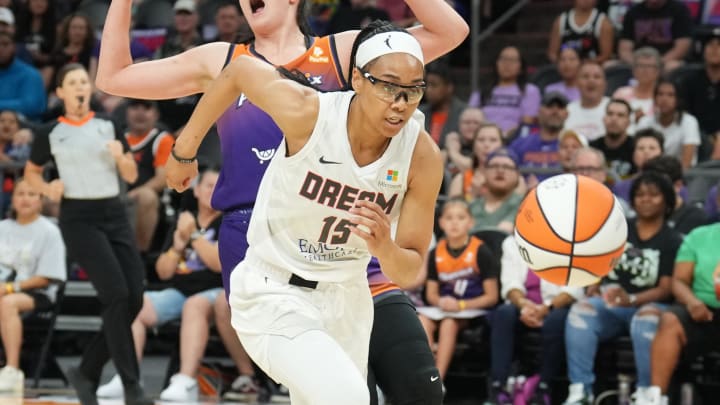 Atlanta Dream guard Allisha Gray. Atlanta Dream guard Allisha Gray.