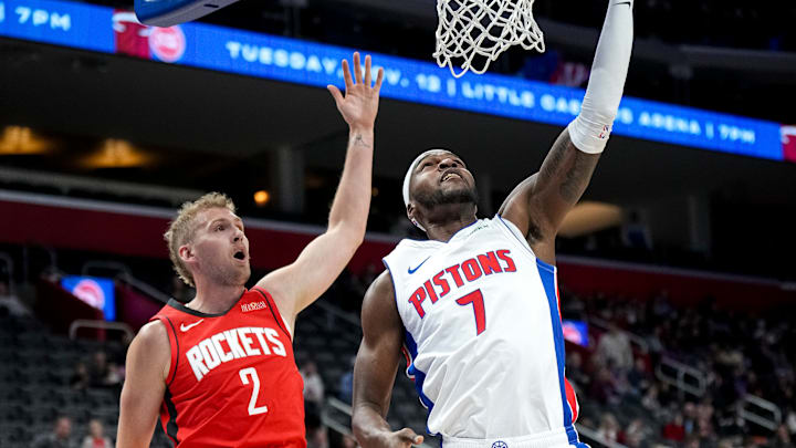 Houston Rockets v Detroit Pistons