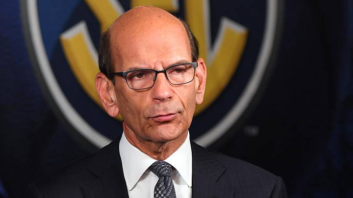 Television and radio personality Paul Finebaum does a live report from SEC Media Day.