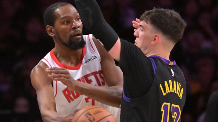 Kevin Durant pudiera pasar en verano de Rockets a Lakers