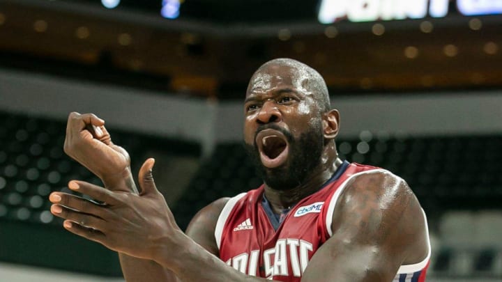 Tri-State player Jason Richardson (23) reacts to a foul during the Big 3 game at Bankers Life Fieldhouse, Indianapolis, Sunday, June 23, 2019.
Big 3 Game At Bankers Life Fieldhouse Indianapolis Sunday June 23 2019 Tri-State player Jason Richardson (23) reacts to a foul during the Big 3 game at Bankers Life Fieldhouse, Indianapolis, Sunday, June 23, 2019.
Big 3 Game At Bankers Life Fieldhouse Indianapolis Sunday June 23 2019