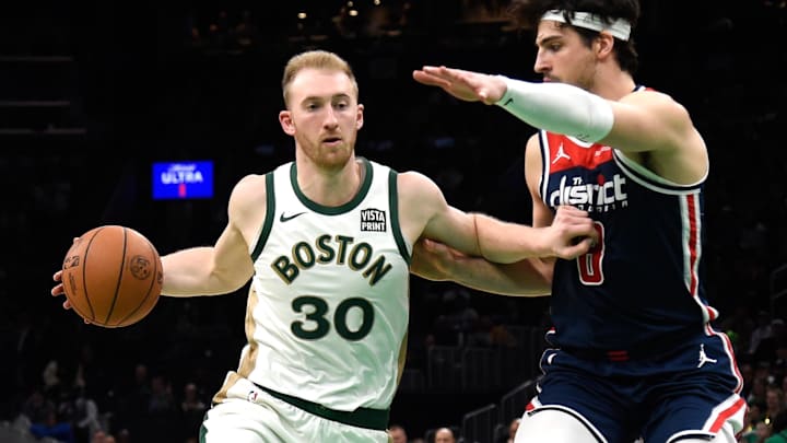 Boston Celtics, Celtics injury report, Washington Wizards, Sam Hauser, Malcolm Brogdon, Kristaps Porzingis, Saddiq Bey, Kyle Kuzma