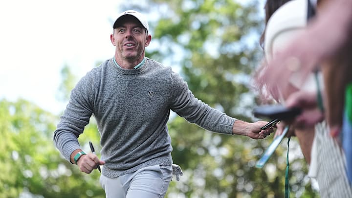 Rory McIlroy is back at Augusta seeking a second green jacket. 