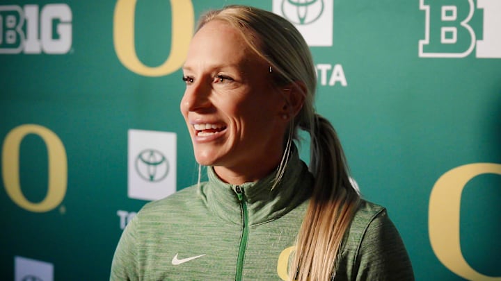 Though it's been a tough year for the Ducks and new head coach Tracy Joyner, she and her team keep battling after a 2-8-3 start.