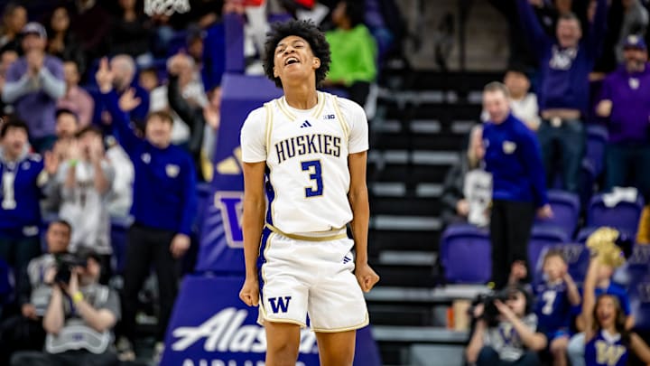 BJ Roy lets his emotions show during a UW game. BJ Roy lets his emotions show during a UW game.
