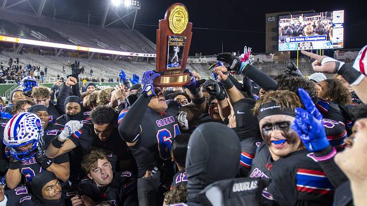 Cherry Creek won its second consecutive Colorado Class 5A state title last season and has also claimed six 5A titles over the past seven seasons. 