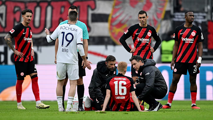 Hugo Larsson verletzte sich gegen Bochum