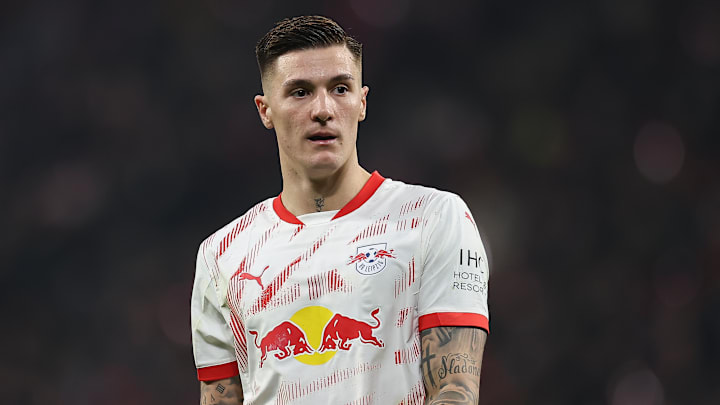 Benjamin Sesko remains linked with RB Leipzig exit