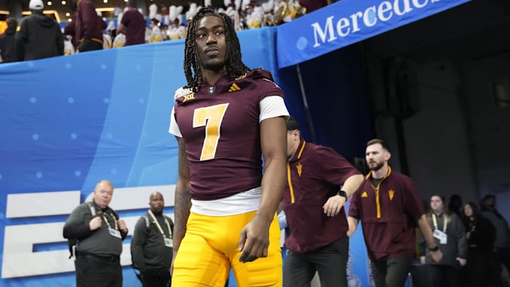 Arizona State defensive back Shamari Simmons (7) was not invited to the 2025 NFL Scouting Combine. Arizona State defensive back Shamari Simmons (7) was not invited to the 2025 NFL Scouting Combine.