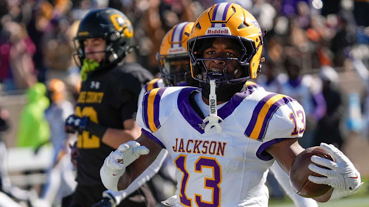 Jackson's Ezavier Crowell (13) Jackson's Ezavier Crowell (13)