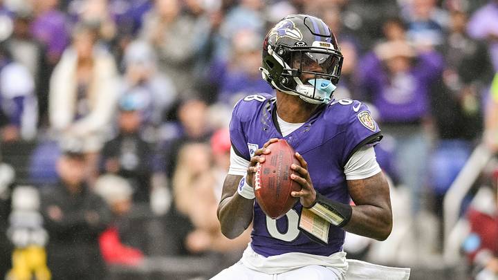 Baltimore Ravens quarterback Lamar Jackson. Baltimore Ravens quarterback Lamar Jackson.