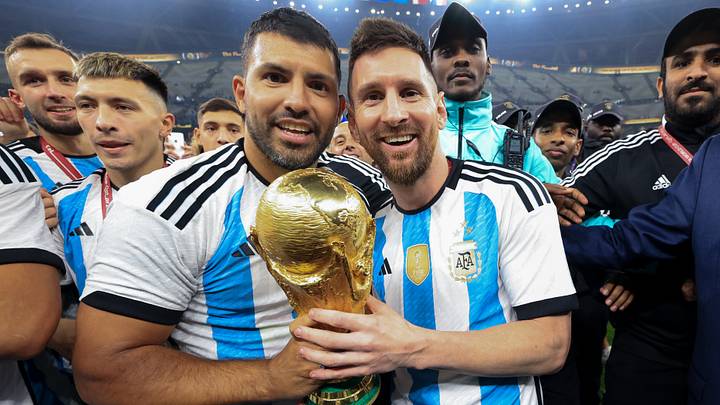 Aguero and Messi are close friends Aguero and Messi are close friends