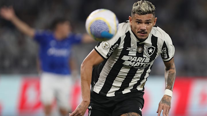 Tiquinho Soares foi artilheiro do Botafogo em 2023 Tiquinho Soares foi artilheiro do Botafogo em 2023