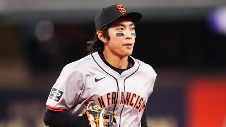 San Francisco Giants outfielder Jung Hoo Lee 