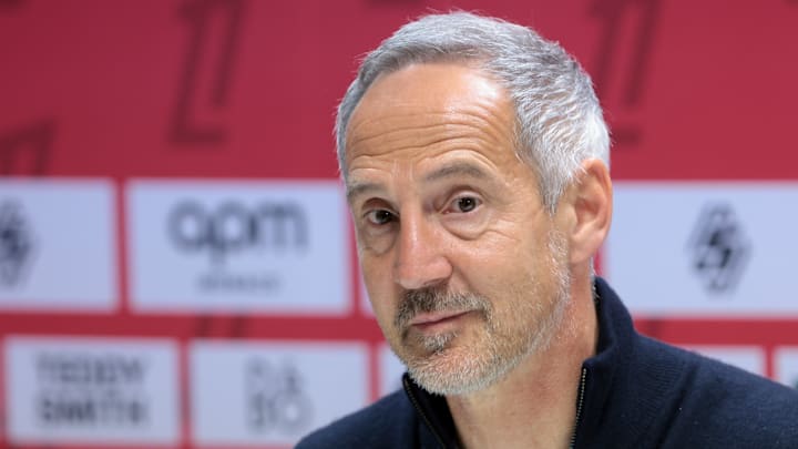 Adi Hütter, entraîneur de l'AS Monaco Adi Hütter, entraîneur de l'AS Monaco