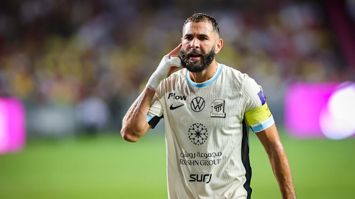 Karim Benzema s'est incliné avec Al-Ittihad contre Al-Nassr.