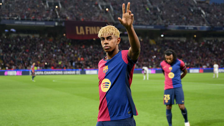 Lamine Yamal é um dos destaques do Barcelona na temporada 2024/25