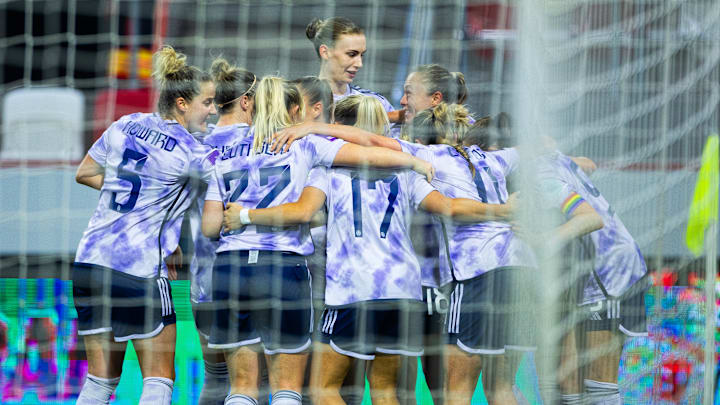 Hungary v Scotland - UEFA Women's EURO 2025 Play-Off Round One First Leg