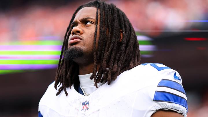 Dallas Cowboys running back Jaydon Blue Dallas Cowboys running back Jaydon Blue