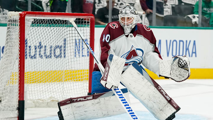 Colorado Avalanche goaltender Alexandar Georgiev may face some healthy competition from up-and-coming netminder Justus Annunen this upcoming season.