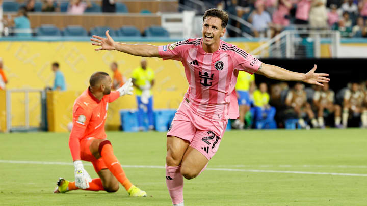 Tadeo Allende adelantó a Inter Miami 1-0 frente a Palmeiras Tadeo Allende adelantó a Inter Miami 1-0 frente a Palmeiras